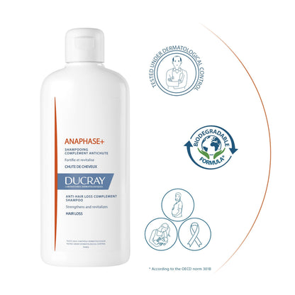 Ducray Anaphase+ Anti-hair Loss Complement Shampoo 400ml