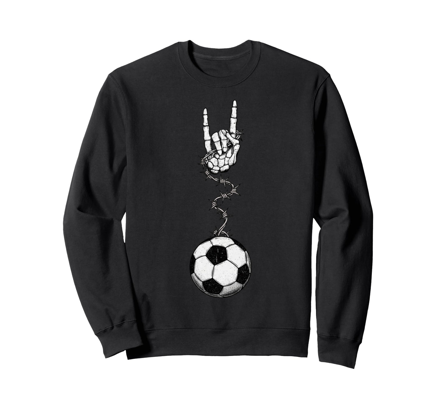 Soccer Player Coach Team 90S Alt Sweatshirt - Fun Novelty Design Unisex