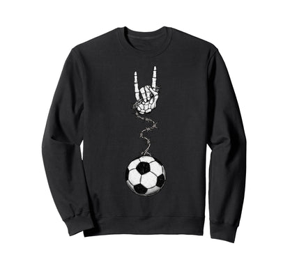 Soccer Player Coach Team 90S Alt Sweatshirt - Fun Novelty Design Unisex