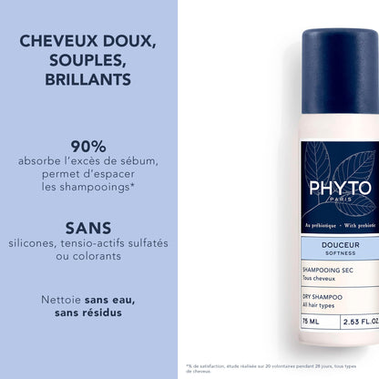 Phyto Softness Dry Shampoo - Effortless Clean | 75 ml