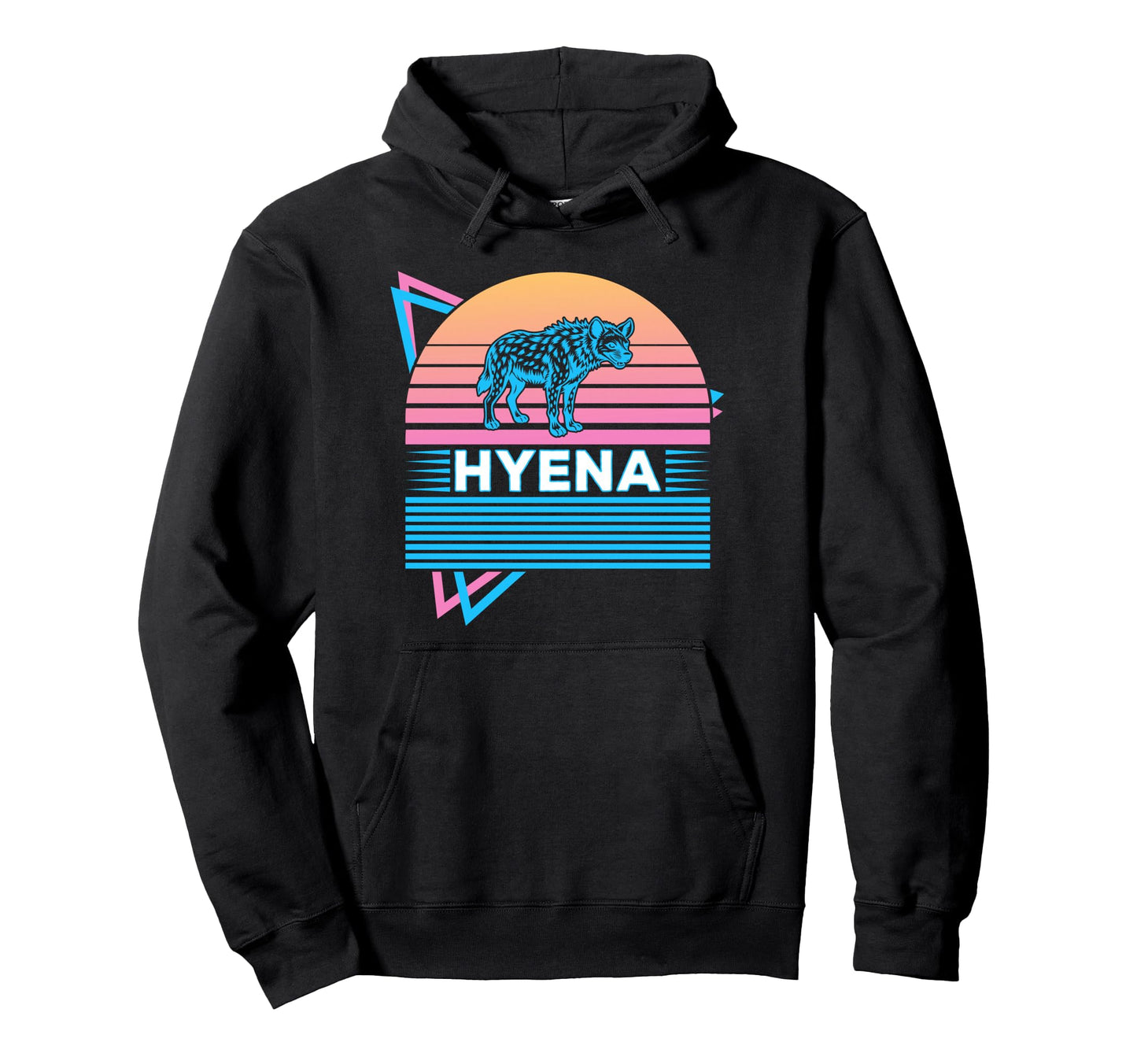 Hyena Vaporwave Aesthetic Hoodie - Streetwear Style Men Women