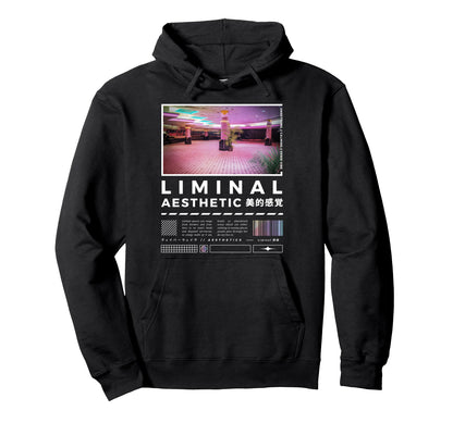 Liminal Spaces Internet 80S 90S Hoodie - Novelty Apparel for Adults