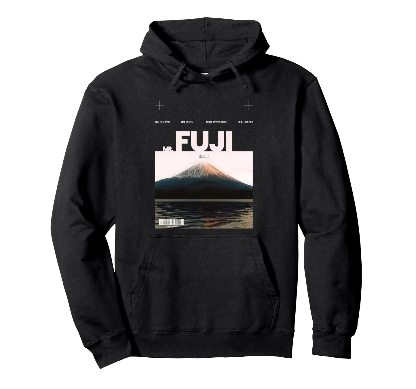 Japanese Fuji Yama 80S 90S Tokyo Hoodie - Casual Everyday Wear Unisex
