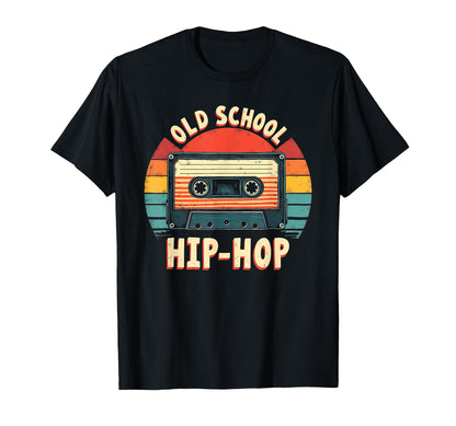 Fuzzy Old School Hiphop T-Shirt - Fun Novelty Design for Adults