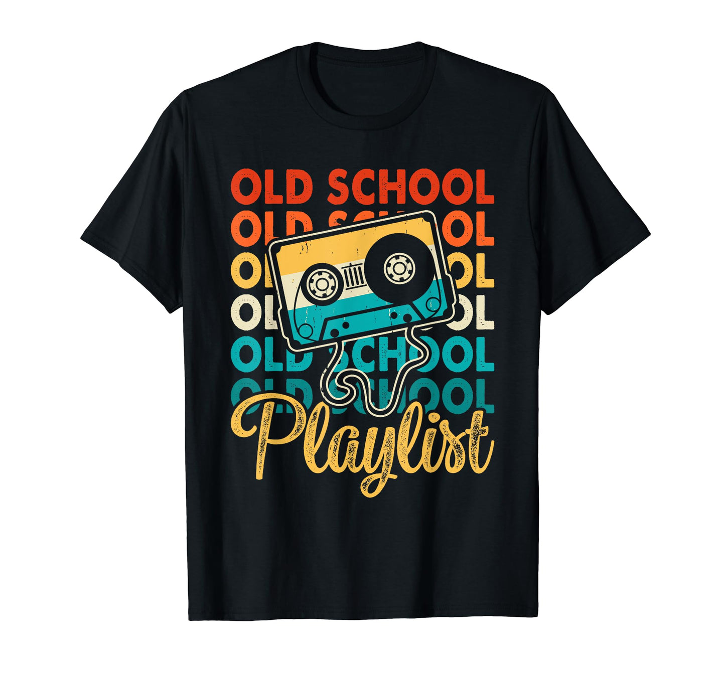 Old School Hip Hop 80S 90S Music T-Shirt - Fun Novelty Design for Adults