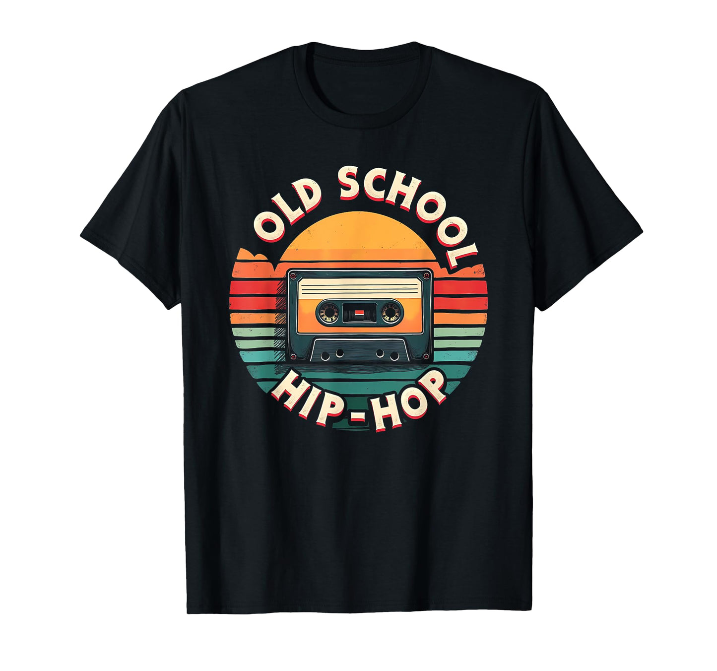 Warm Old School Hiphop T-Shirt - Fun Novelty Design for Adults