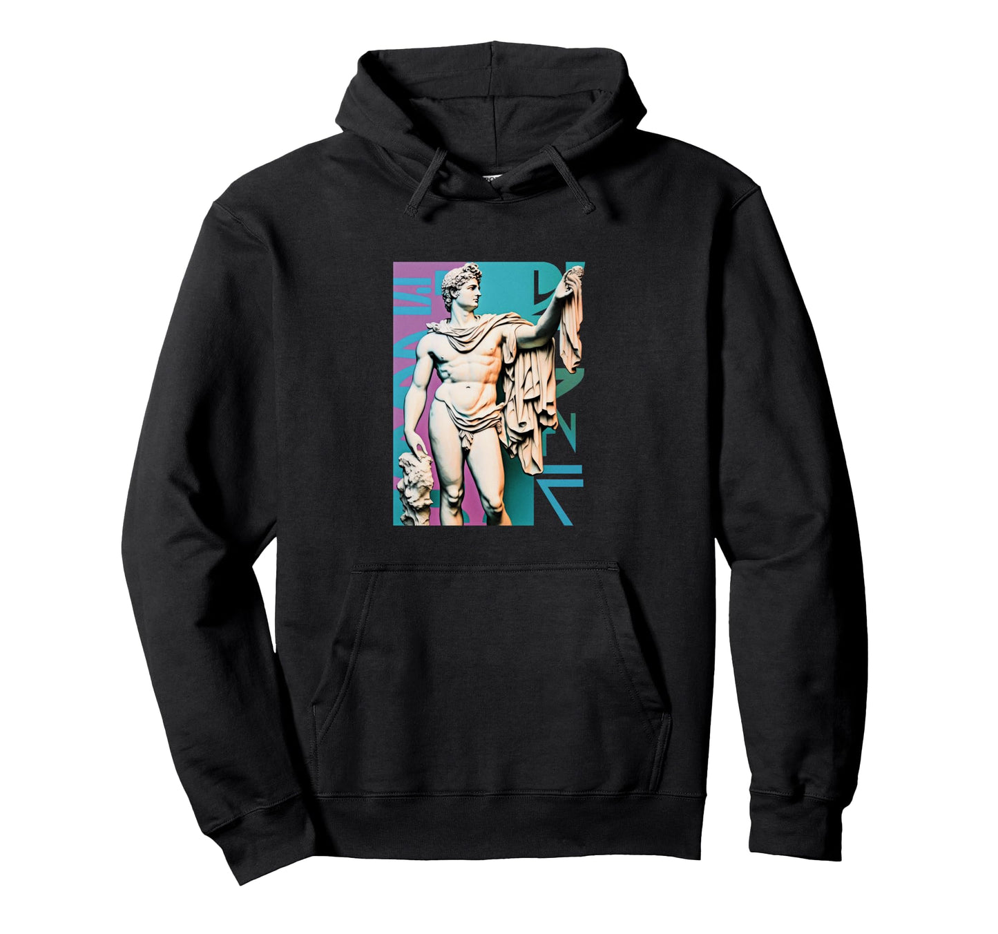 Apollo Vaporwave Aesthetic Greek Gods Hoodie - Minimalist Print Unisex