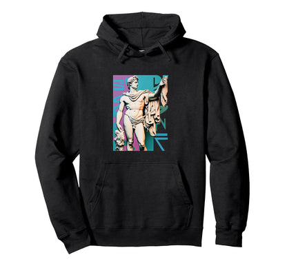 Apollo Vaporwave Aesthetic Greek Gods Hoodie - Minimalist Print Unisex
