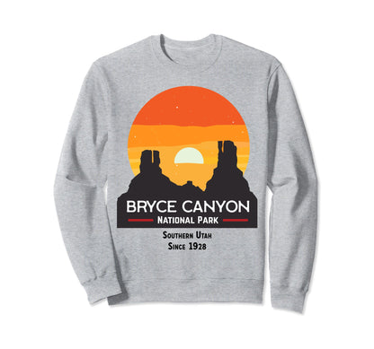 Bryce Canyon Utah National Park Sweatshirt - Aesthetic Graphic Men Women