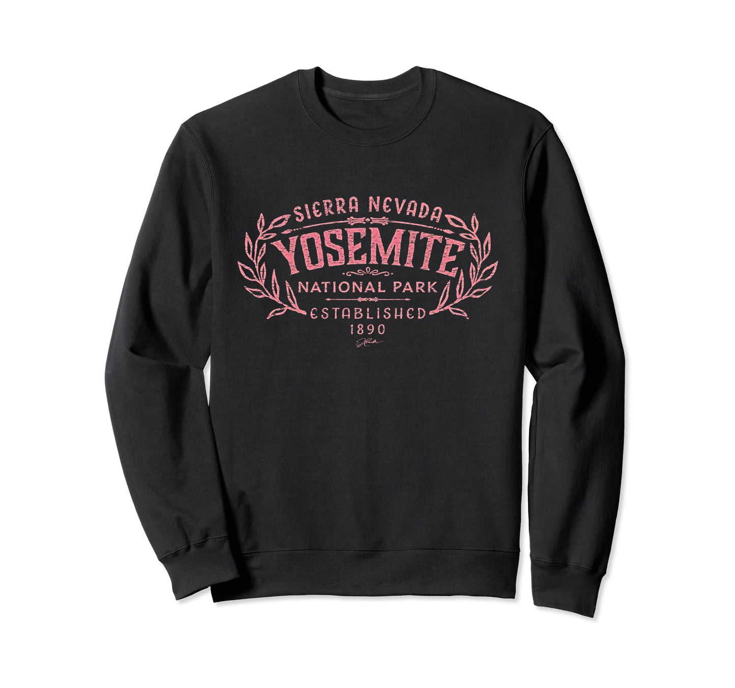 Jcombs Yosemite National Park Sweatshirt - Aesthetic Graphic for Adults