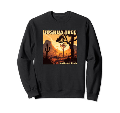 Joshua Tree National Park Desert Trip Sweatshirt - Graphic Print Unisex