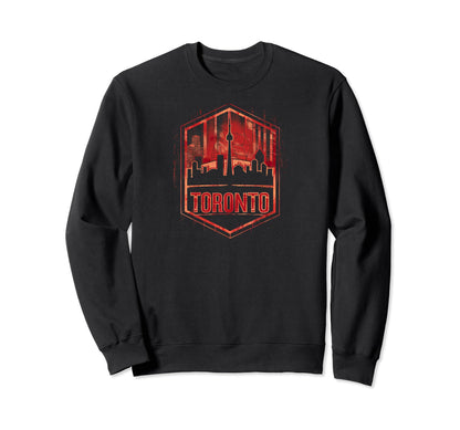 Toronto Grit 90S Grunge Urbandecay Sweatshirt - Novelty Apparel for Adults