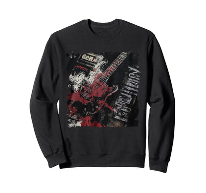 80S 90S Punk Grunge Music Gen X Sweatshirt - Aesthetic Graphic Unisex