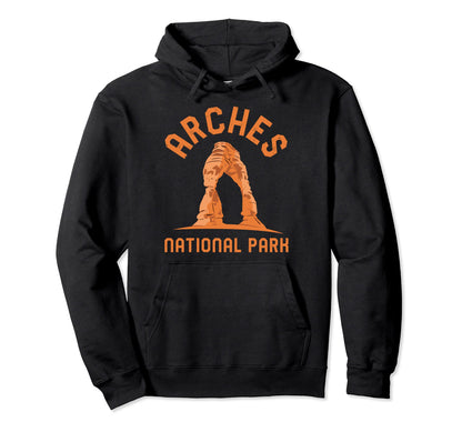 Arches National Park Utah Minimalist Hoodie - Minimalist Print Men Women