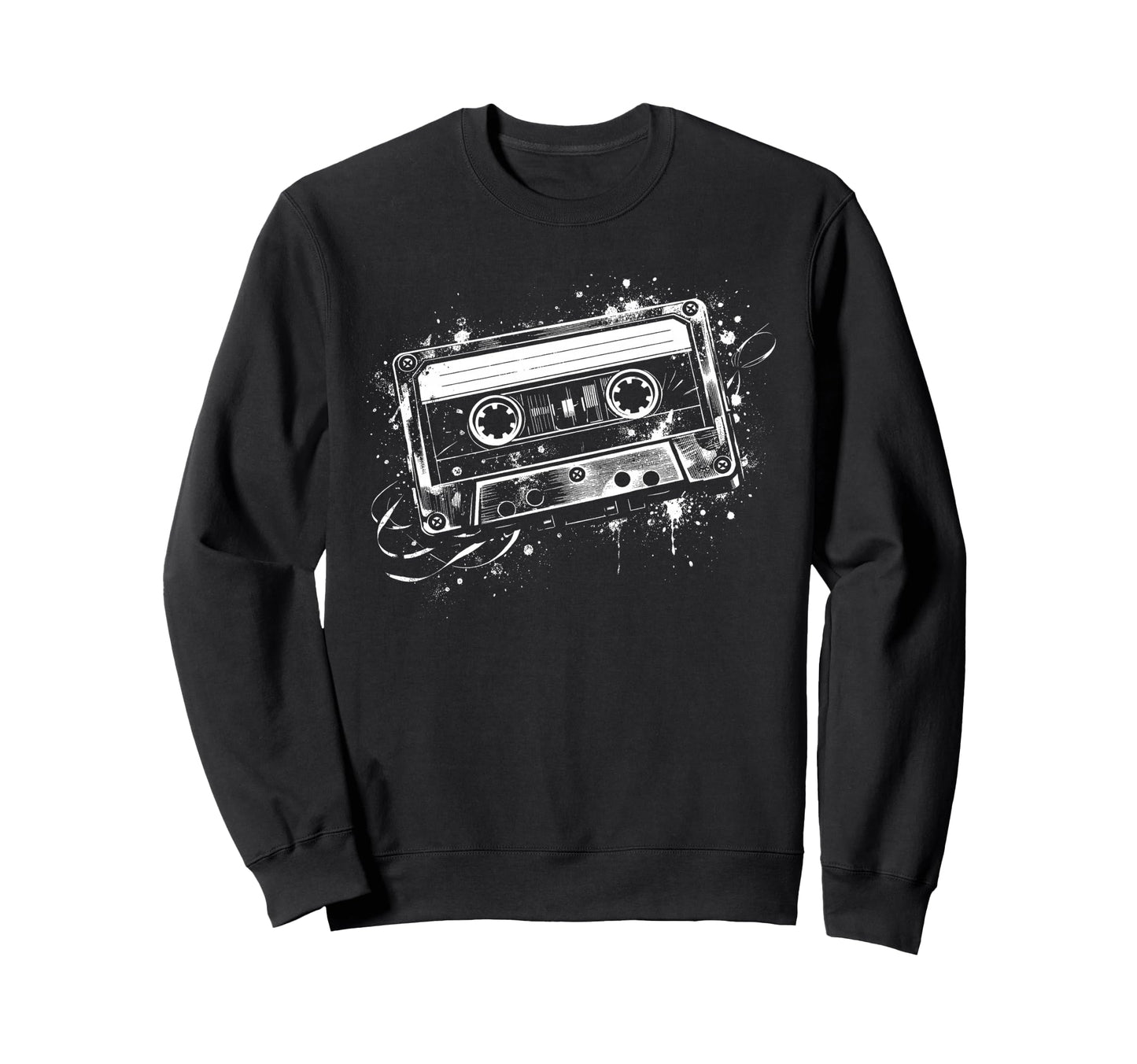Cassette Mixtape 90S Hip Hop Soul Sweatshirt - Custom Art Print Men Women