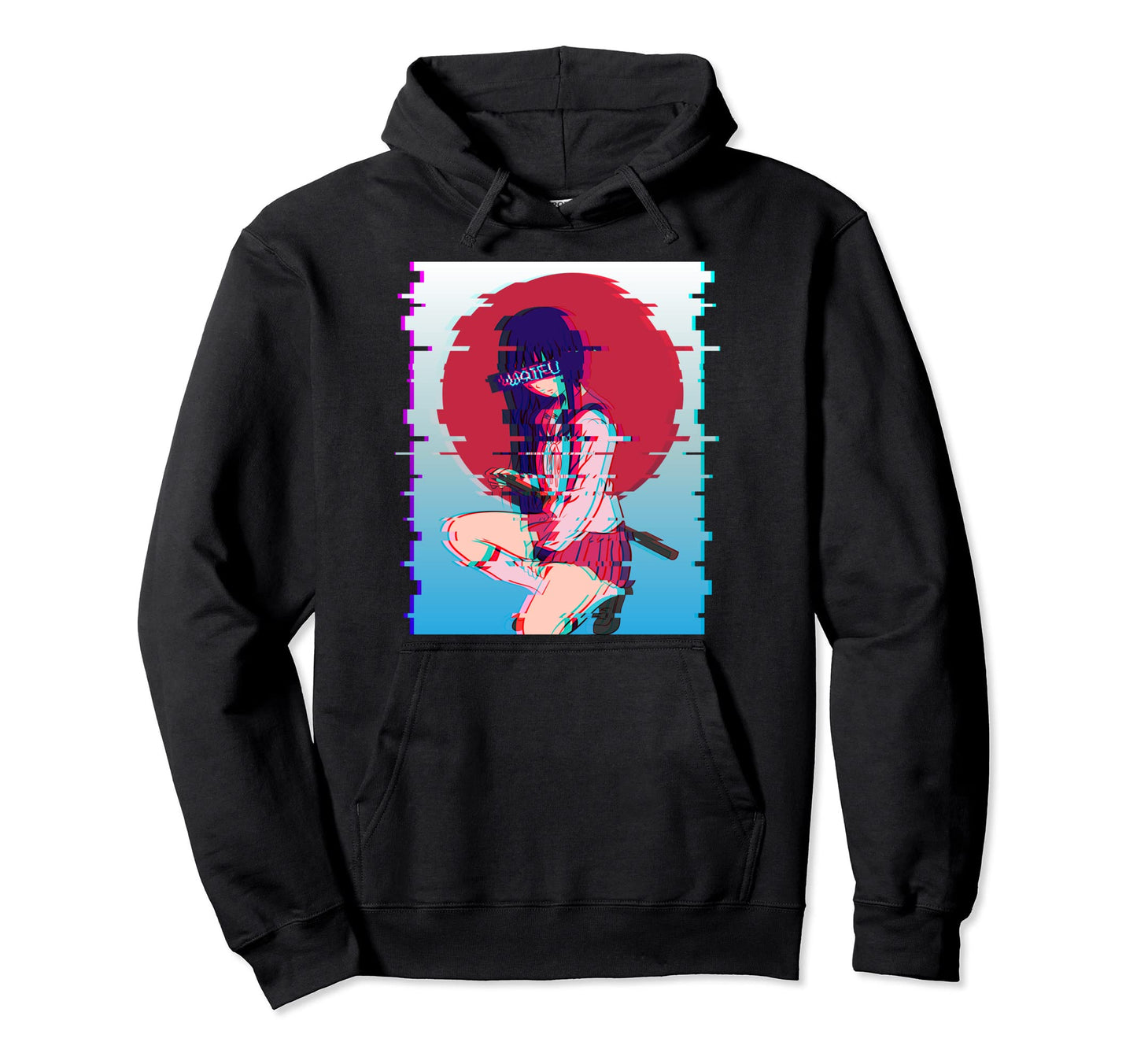 Waifu Anime School Japanese Aesthetic Hoodie - Aesthetic Graphic Men Women