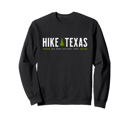 Texas Big Bend National Park Hike Sweatshirt - Custom Art Print for Adults