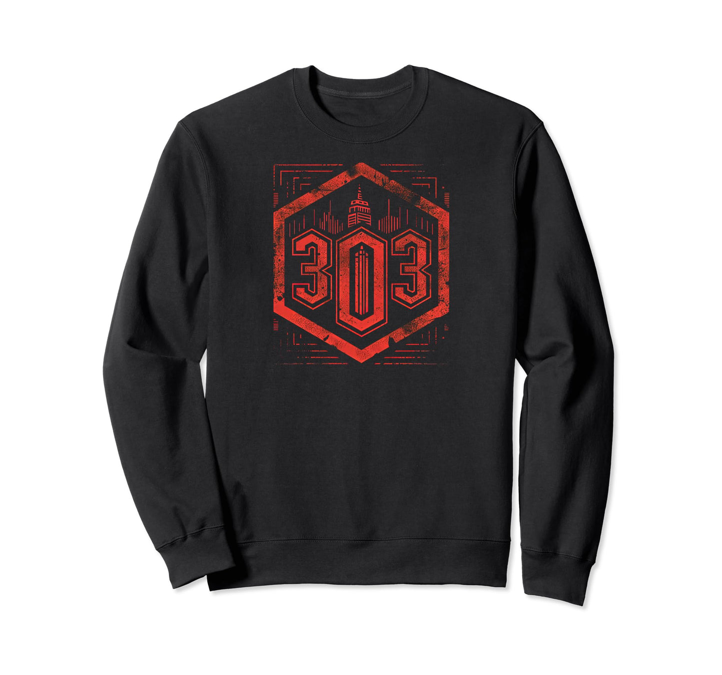 303 Grit 90S Grunge Urbandecay Sweatshirt - Minimalist Print for Adults