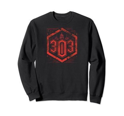 303 Grit 90S Grunge Urbandecay Sweatshirt - Minimalist Print for Adults
