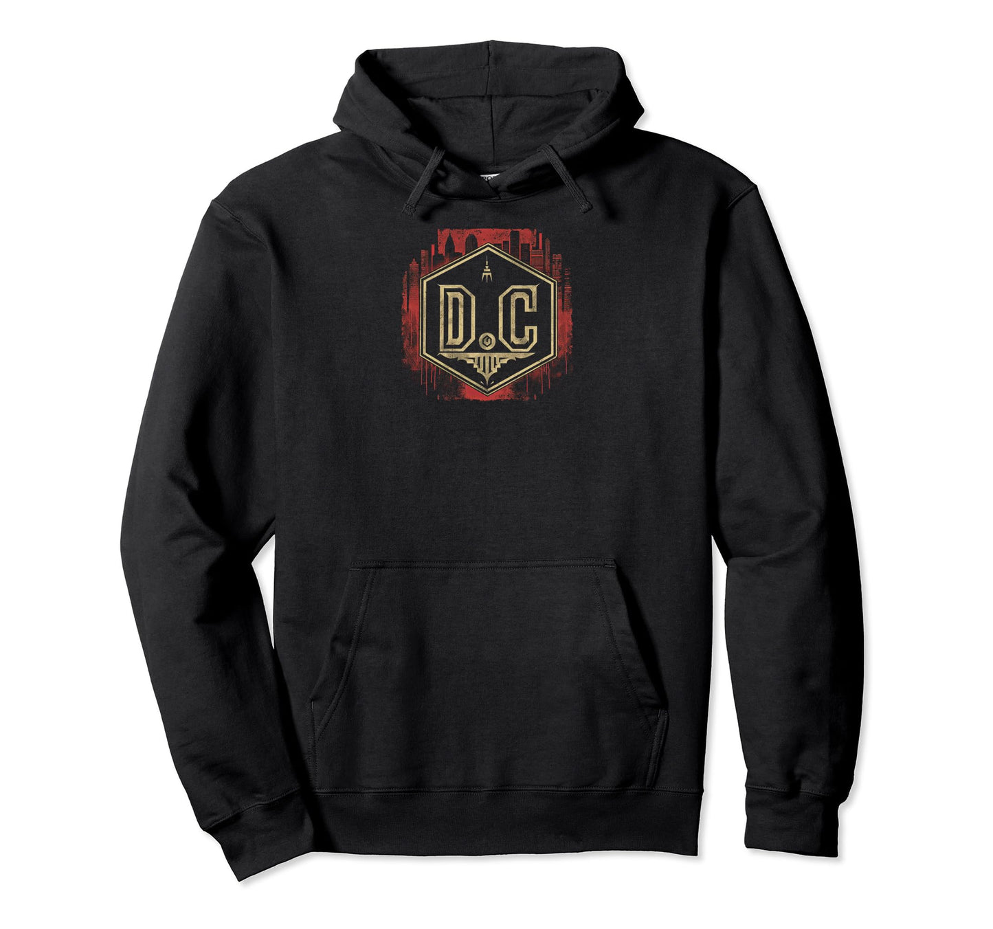 Dc Grit 90S Grunge Urbandecay Mens Hoodie - Graphic Print Unisex