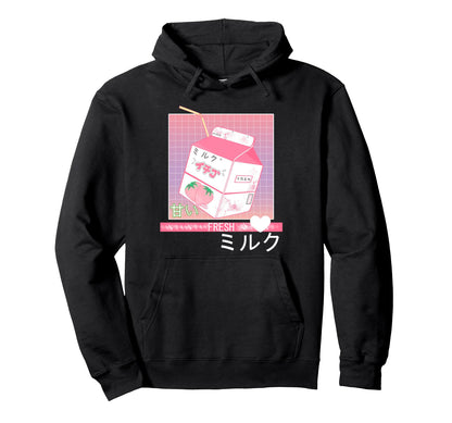 90S Japanese Otaku Stylish Aesthetic Hoodie - Aesthetic Graphic for Adults