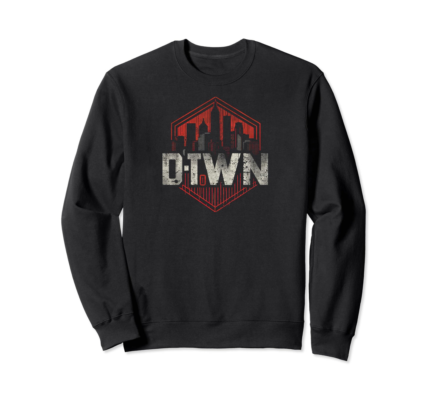Dtown Grit 90S Grunge Urbandecay Sweatshirt - Aesthetic Graphic for Adults
