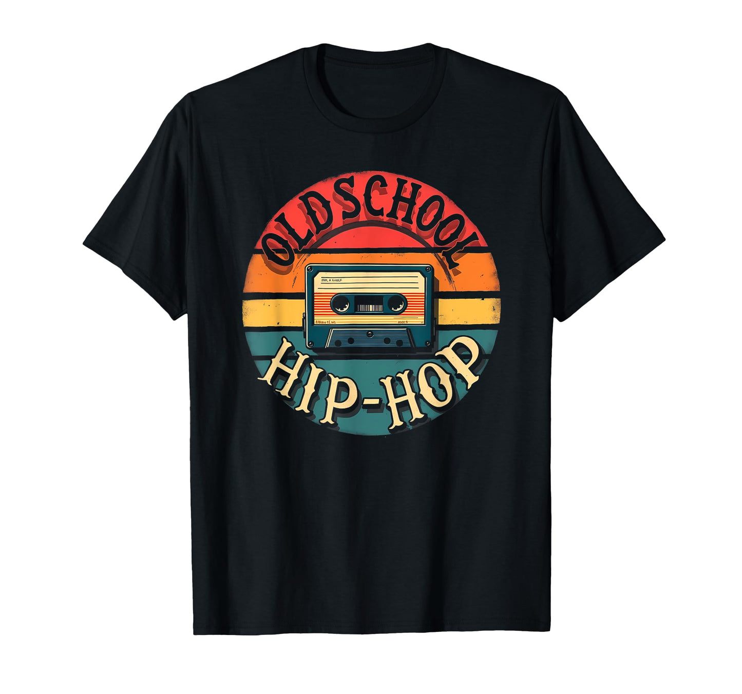 Nostalgic Old School Hiphop T-Shirt - Fun Novelty Design for Adults