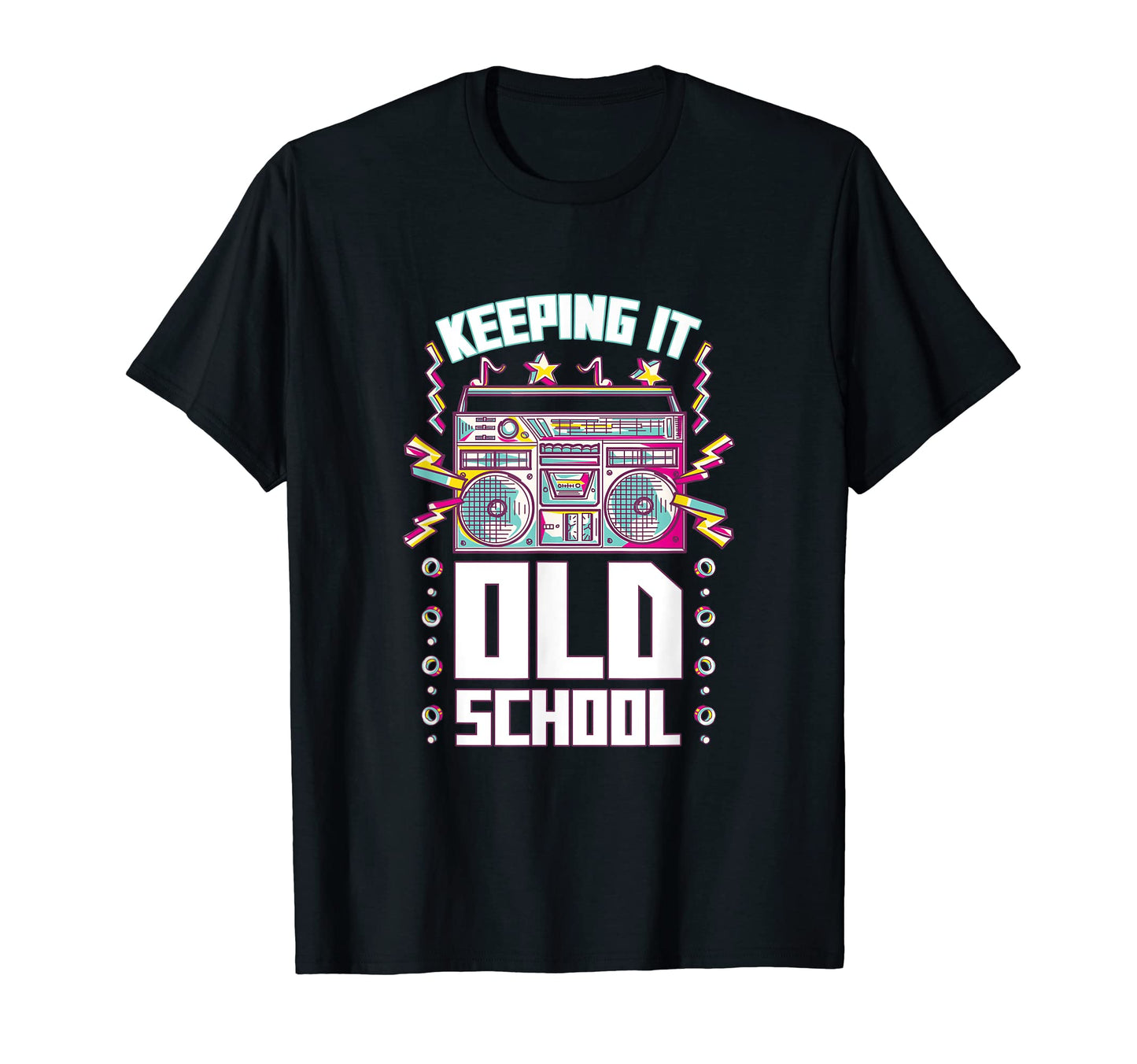 Keeping It Old School Old School Hip T-Shirt - Novelty Apparel Men Women