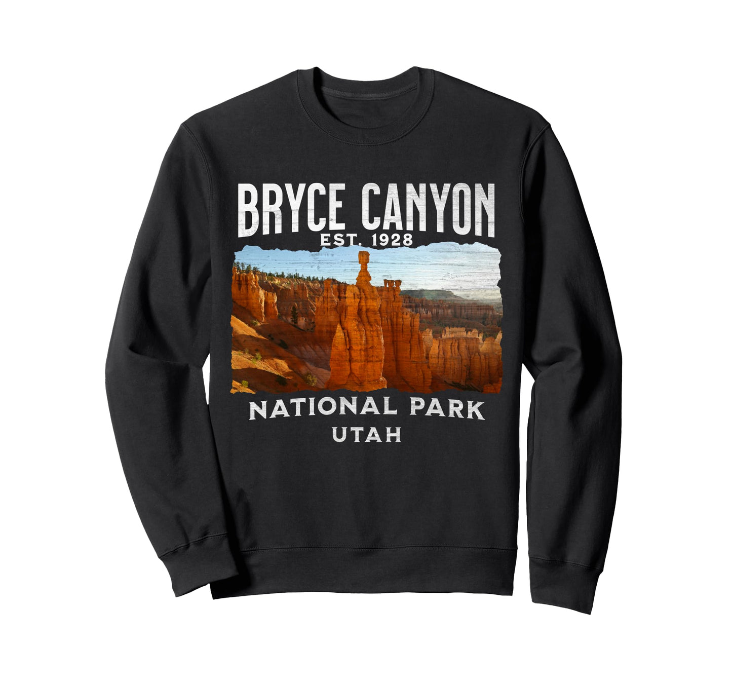 Bryce Canyon National Park Utah Usa Sweatshirt - Custom Art Print Men Women