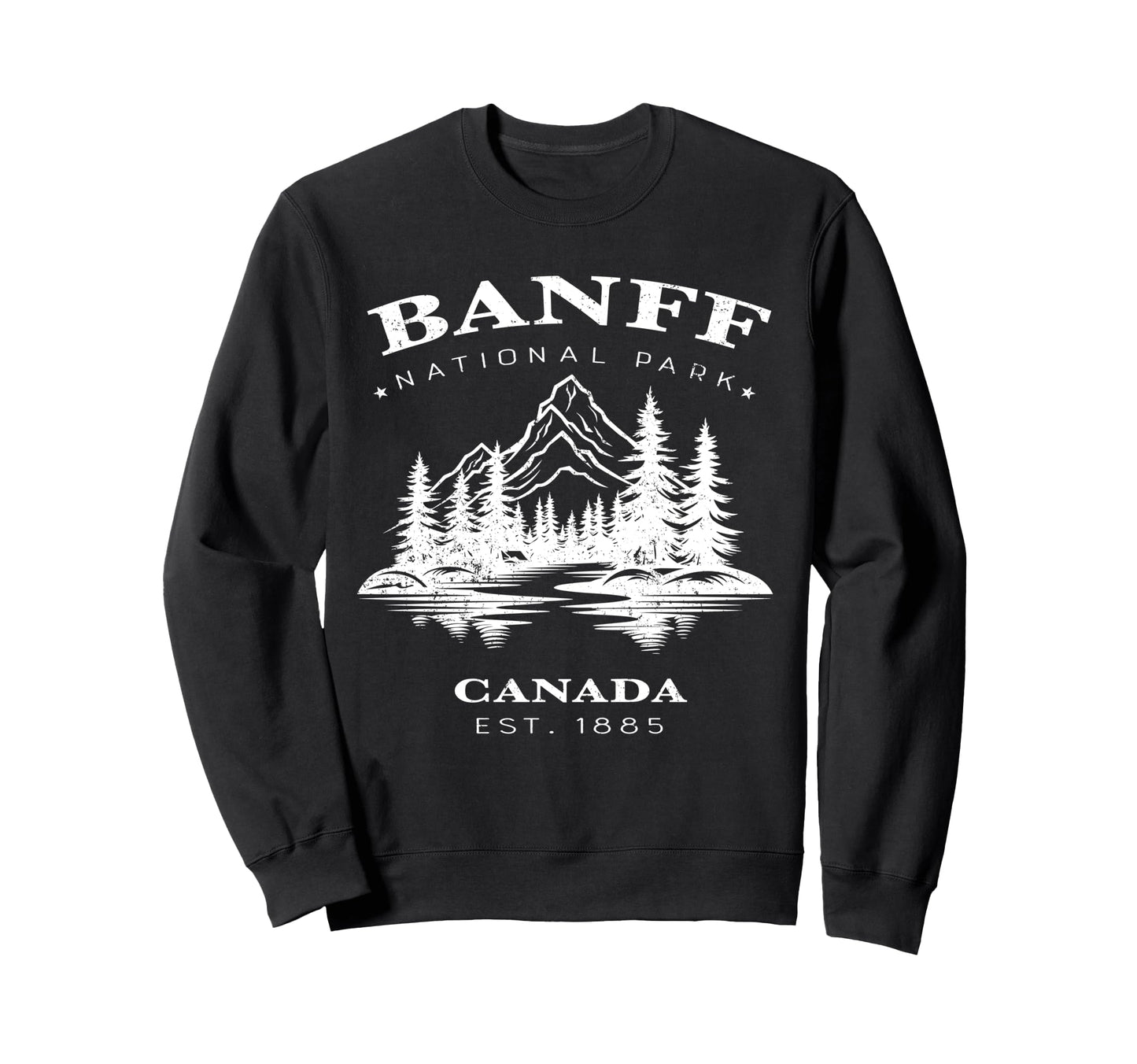 Banff National Park Canada Sweatshirt - Streetwear Style Men Women