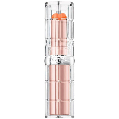 L’Oréal Paris Makeup Colour Riche Plump and Shine Lipstick, for Glossy, Radiant, Visibly Fuller Lips with an All-Day Moisturized Feel, 101 Nectarine Plump, 0.1 oz.