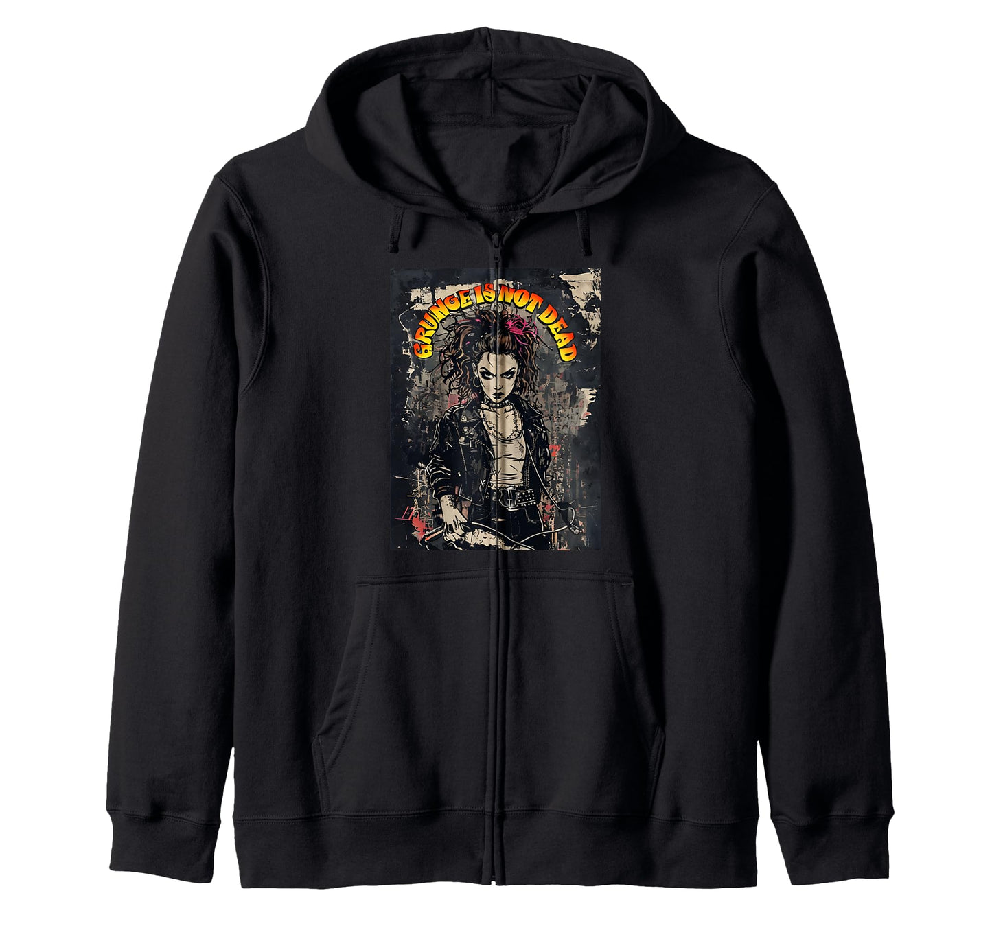 Punk Musik 90S Melancholie Geschenkidee Hoodie - Unique Graphic Men Women