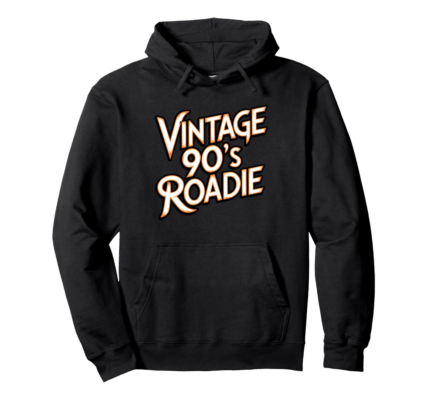 90S Roadie Rock Music Country Grunge Hoodie - Streetwear Style Unisex