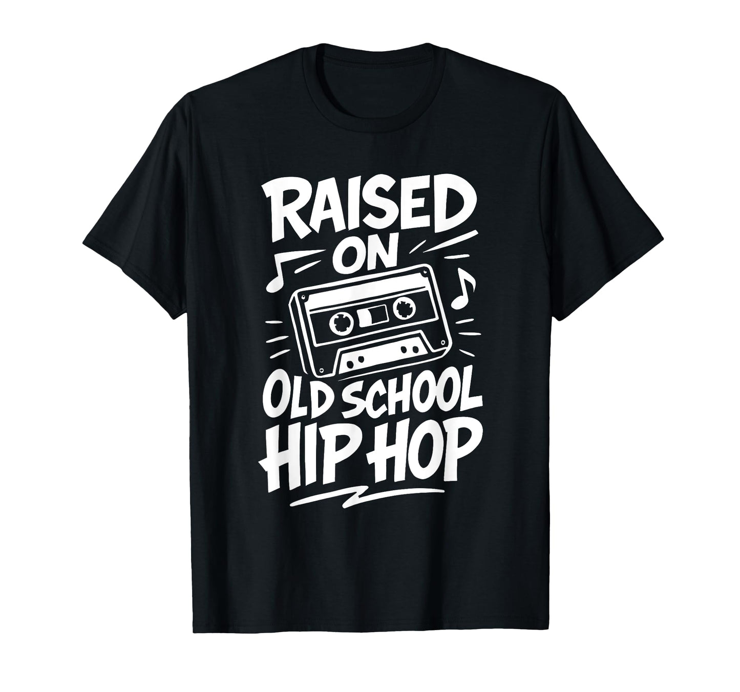 Old School Hip Hop Graffiti Cassette T-Shirt - Aesthetic Graphic for Adults