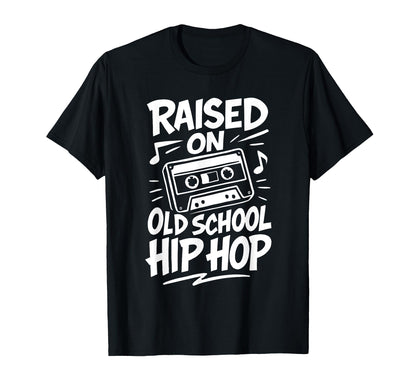 Old School Hip Hop Graffiti Cassette T-Shirt - Aesthetic Graphic for Adults