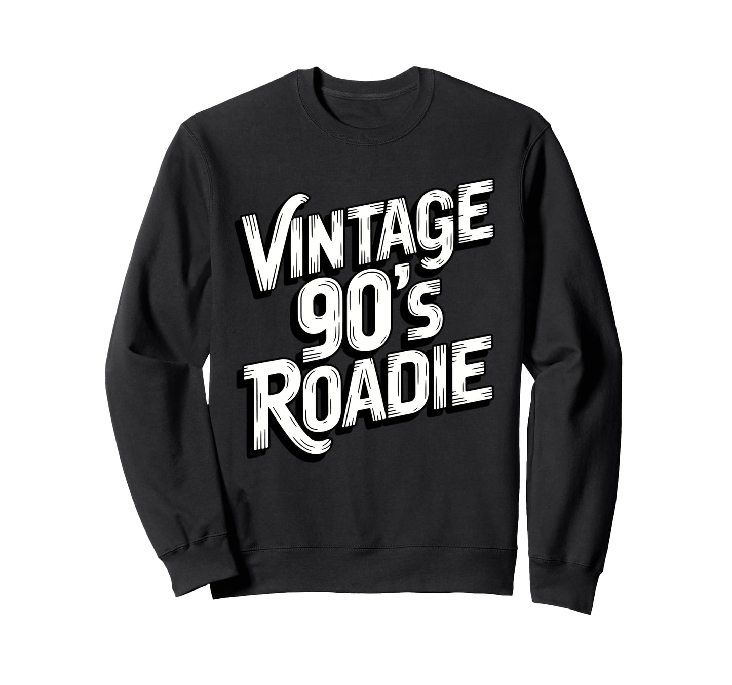 90S Roadie Rock Music Country Sweatshirt - Novelty Apparel Men Women