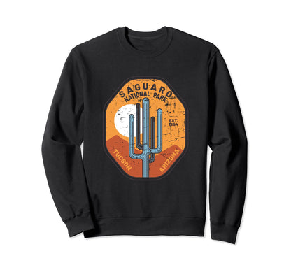 Saguaro National Park Tucson Az Sweatshirt - Custom Art Print for Adults