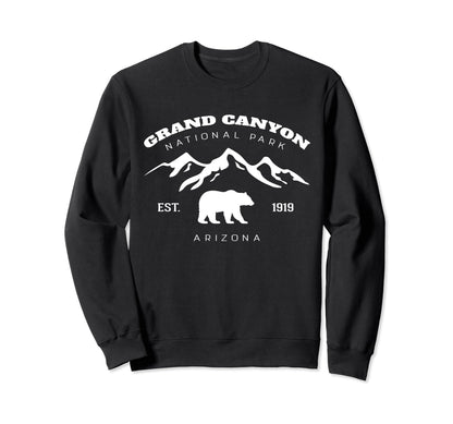 Grand Canyon National Park Arizona Sweatshirt - Graphic Print Unisex