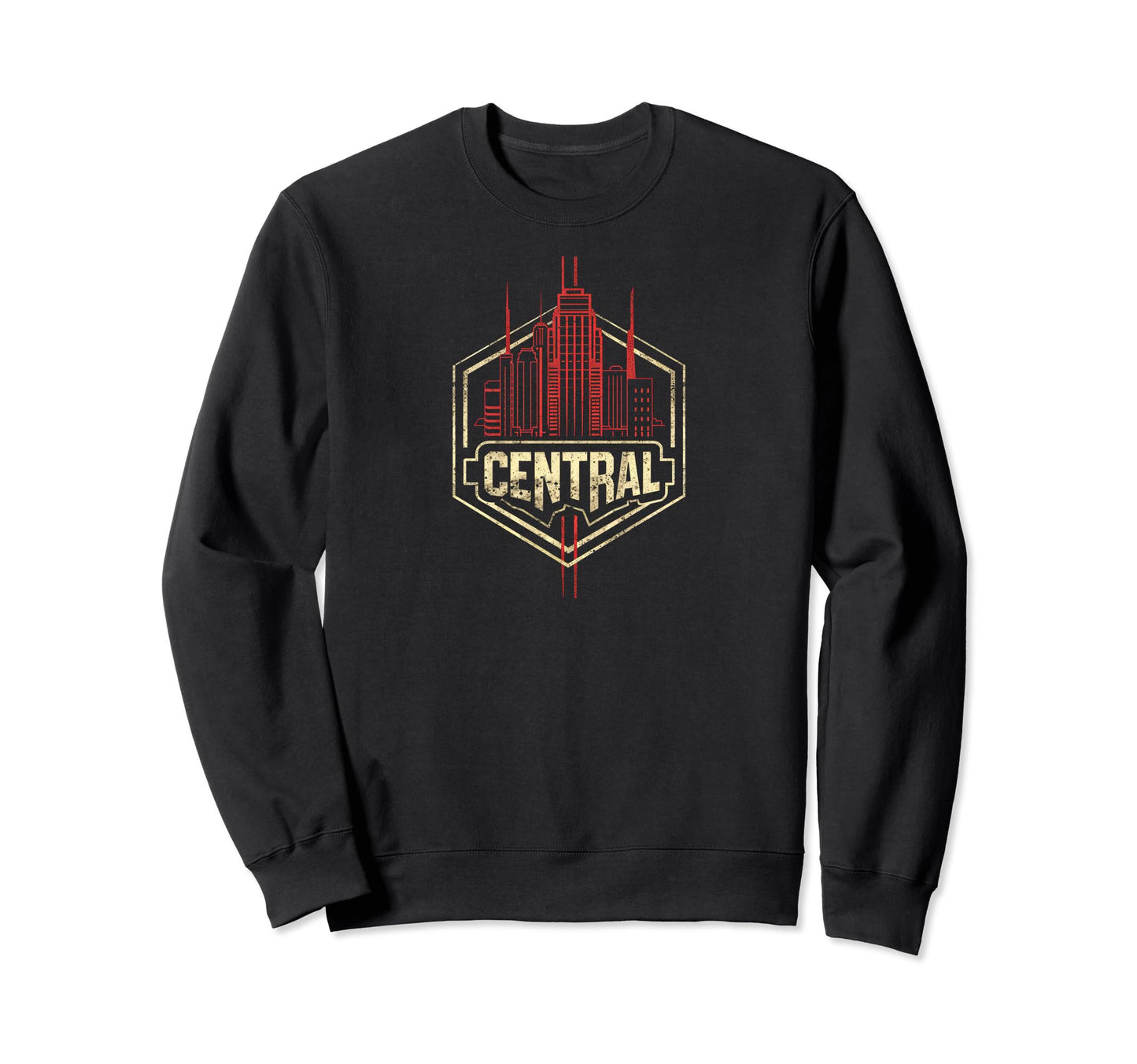 South Central Grit 90S Grunge Sweatshirt - Aesthetic Graphic Unisex