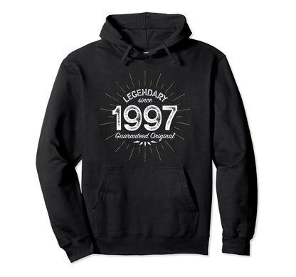 Legendary Since 1997 Birth Year Hoodie - Fun Novelty Design Men Women