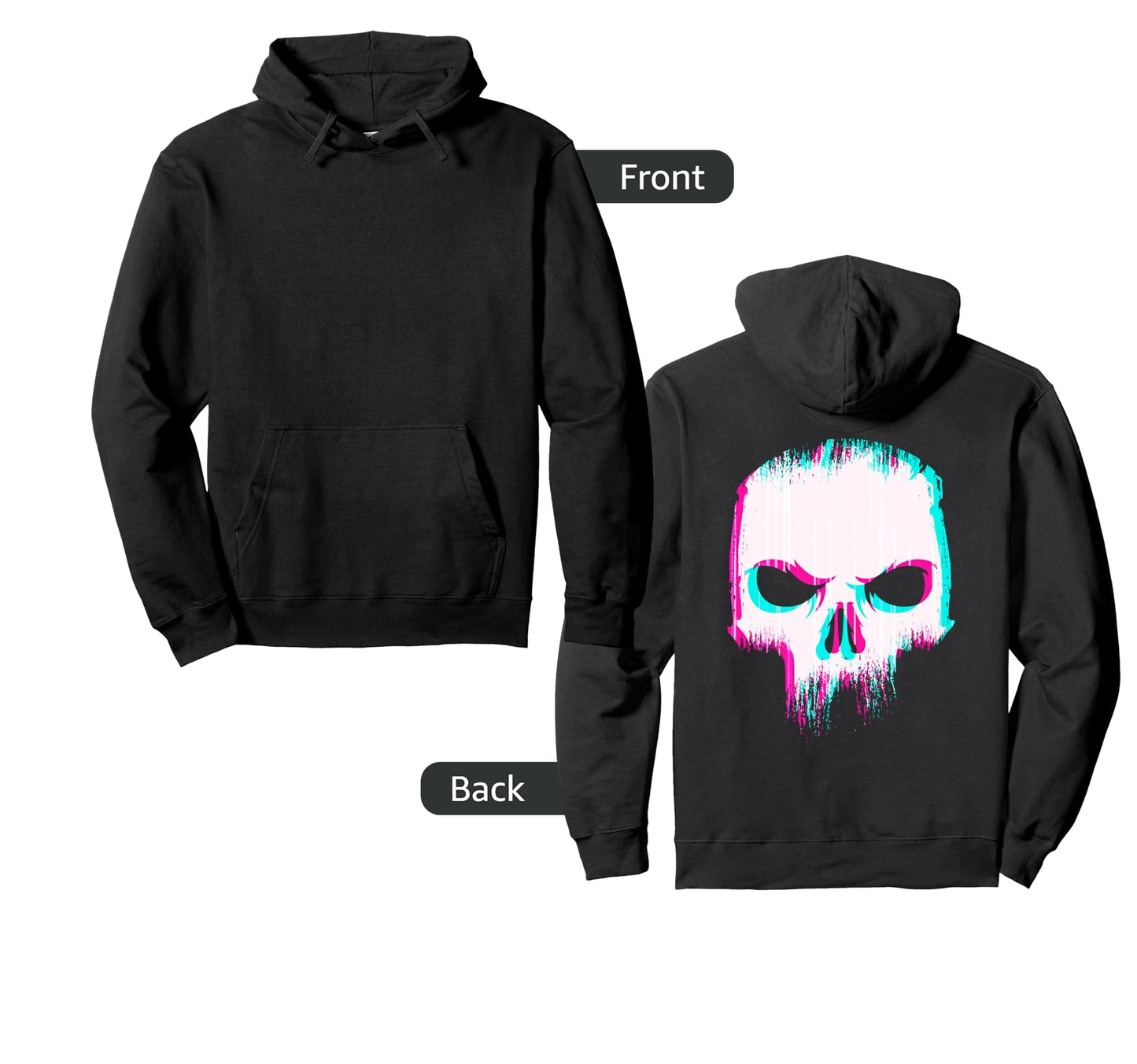 Pastel Goth Soft Grunge Aesthetic Hoodie - Minimalist Print Men Women