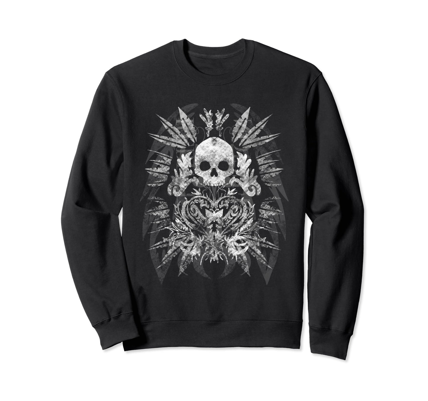 Whimsigoth Aesthetic Fairy 90S Grunge Sweatshirt - Unique Graphic Unisex