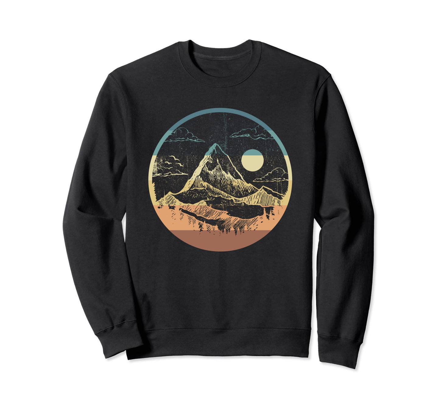 Mountain State National Park 70S Sweatshirt - Custom Art Print Men Women