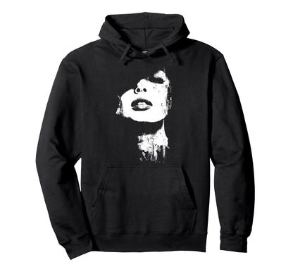 Grunge Portrait 6Xl Hoodie - Graphic Print Unisex