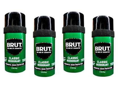 Brut Original Men’s Deodorant Stick 1.7oz - Long-Lasting Protection | Classic Fragrance