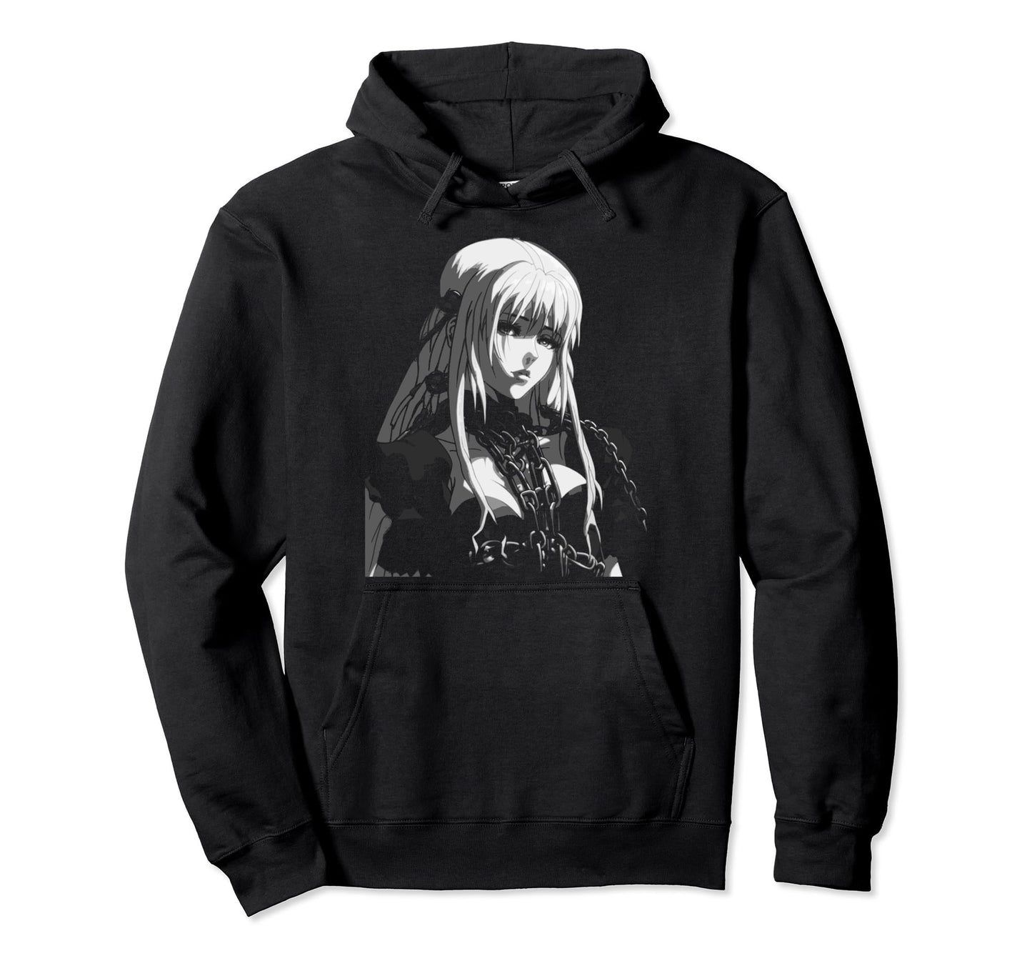 Aesthetic Goth Anime Sad Soft Grunge Hoodie - Streetwear Style Men Women