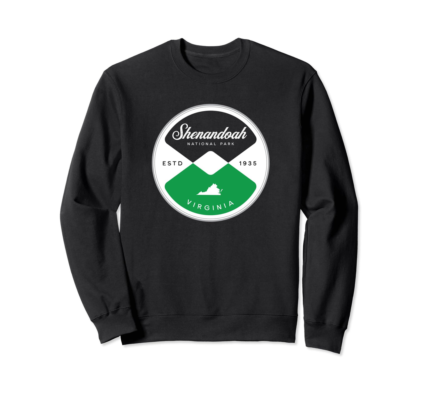 Shenandoah National Park Sweatshirt - Aesthetic Graphic for Adults