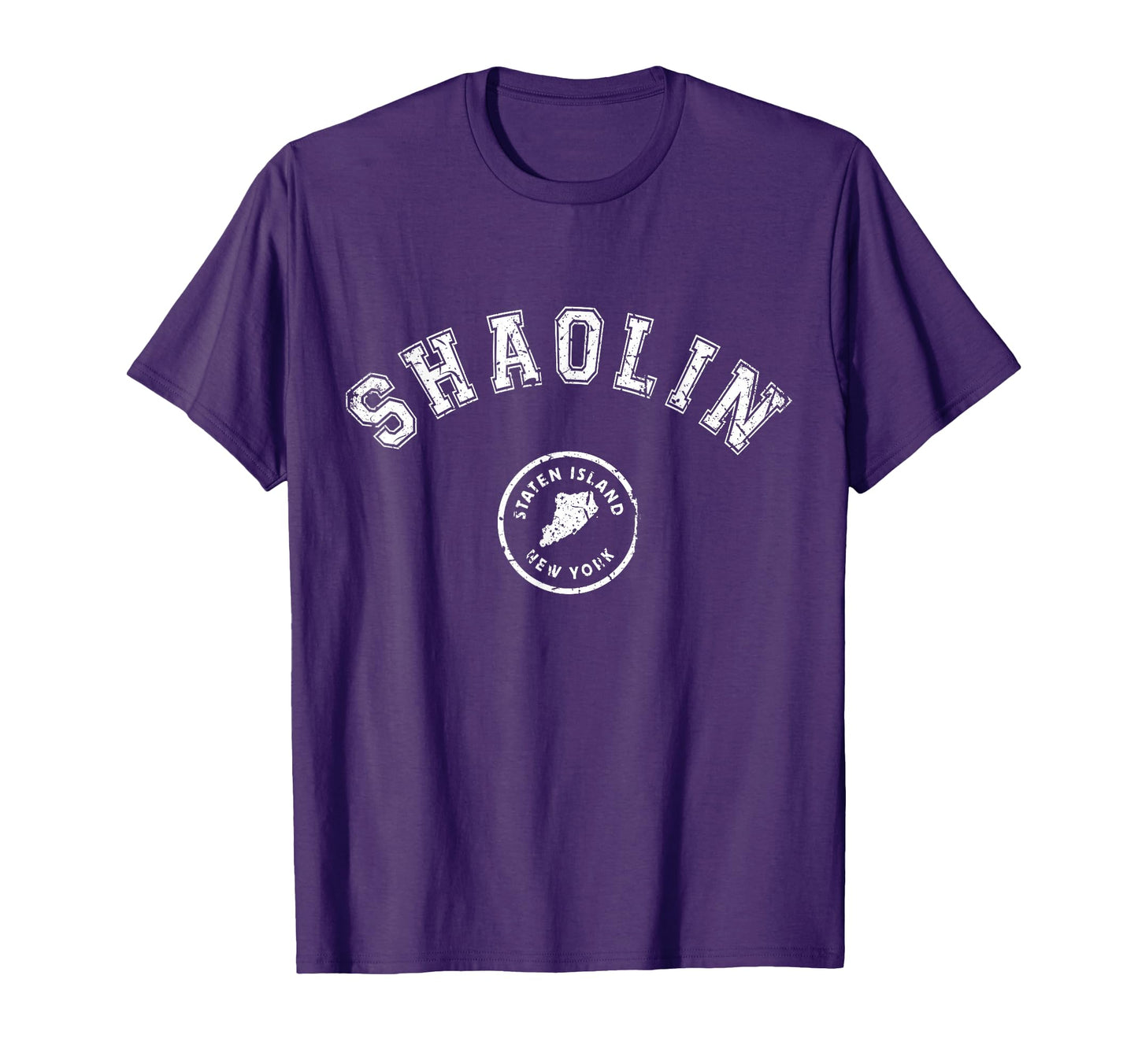 Shaolin Staten Island Old School Hip T-Shirt - Unique Graphic Men Women