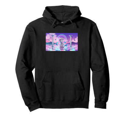 Vaporwave Aesthetic Trippy Vapor Wave Hoodie - Unique Graphic Unisex