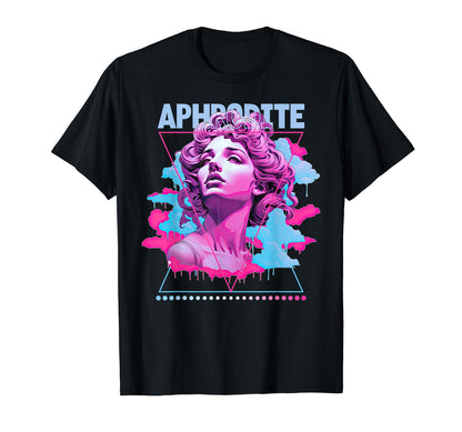 Greek Goddess Athena Ancient Greece T-Shirt - Aesthetic Graphic for Adults